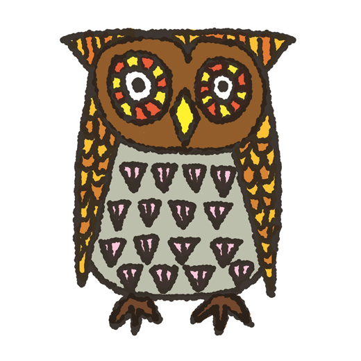 12匹の知恵フクロウ detail-2