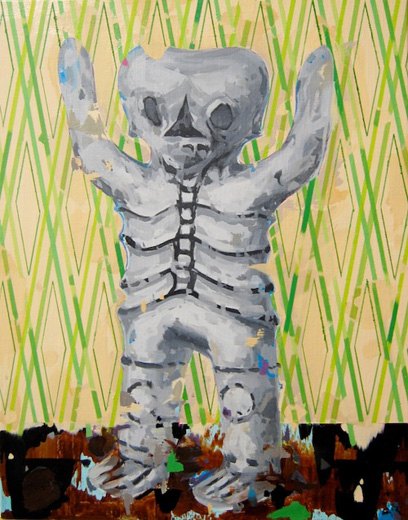 a clay figure 7