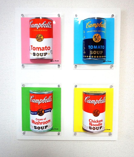 3D pictures Campbell Soup Set