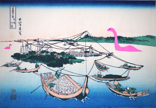 富嶽三十六景　武陽佃島