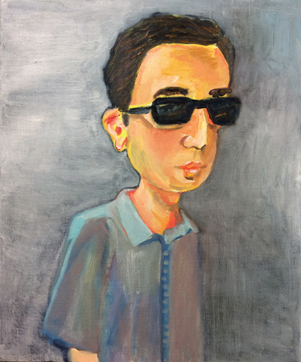 Man with Black Sunglasses