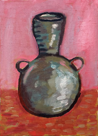 Vase and Pink