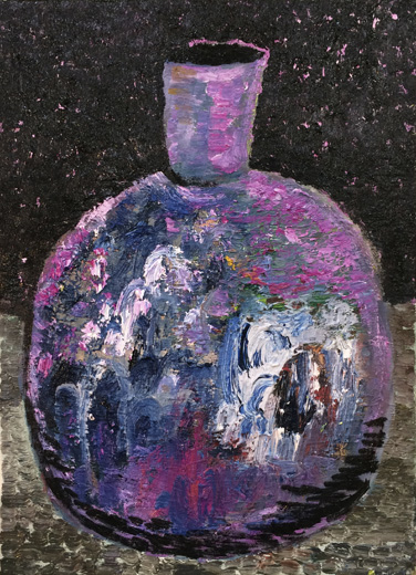 Vase with Mountains