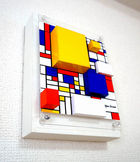 3D pictures Polychromatic box D