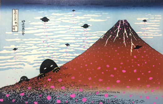 富嶽三十六景　凱風快晴