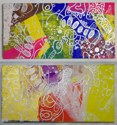 「絵の具を使い切りたかった」断片 - 第二進化形態