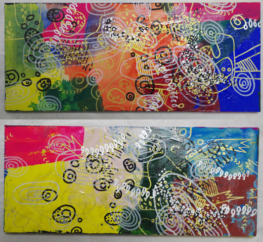 「絵の具を使い切りたかった」断片 - 第二進化形態