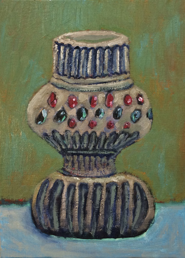Vase with Stones