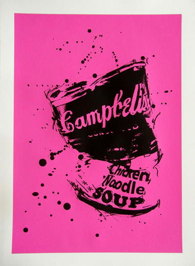 SOUP 1.5/black x pink