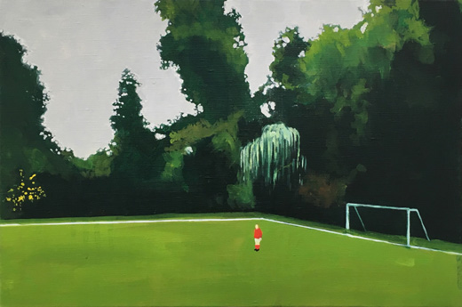 ゴール前の風景