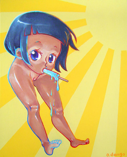 溶けたカキ氷