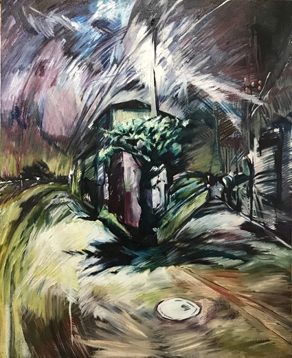 歩いた夜には、忘れ難く。