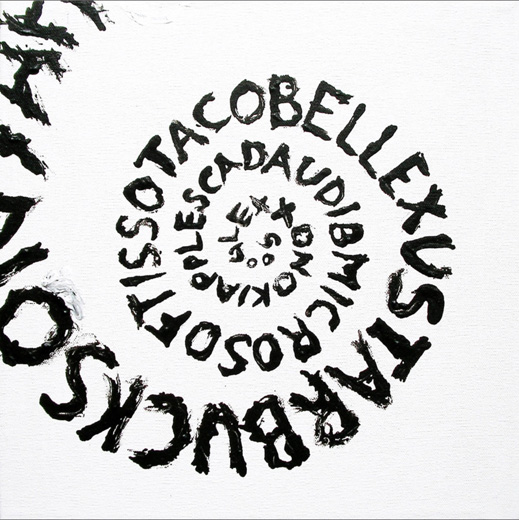 GOOGLE (Series: Corporate Name Pantings)