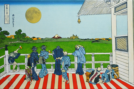 冨嶽三十六景　ビアガーデン