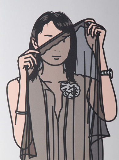 Hijiri with veil (from Twenty six Portraits)