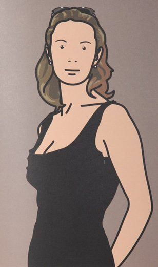 Monique with evening dress (from Twenty six Portraits)