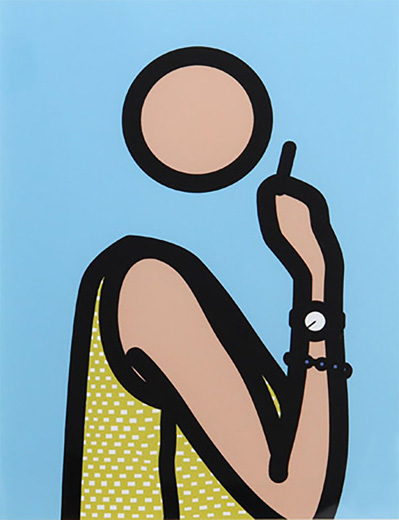 Ruth with cigarette 2 (from Twenty six Portraits)