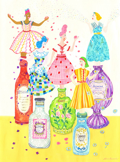 Flower aroma girls