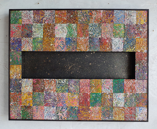 Cosmic Code - reflective mirror #1