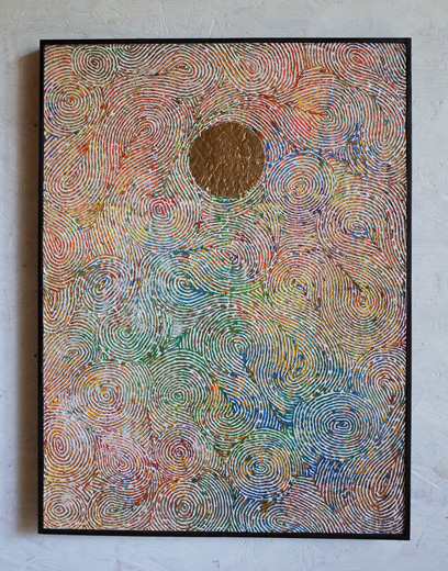 Cosmic Code - Gold circle