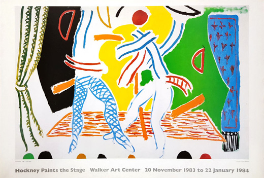 Hockney Paints the Stage (ポスター)