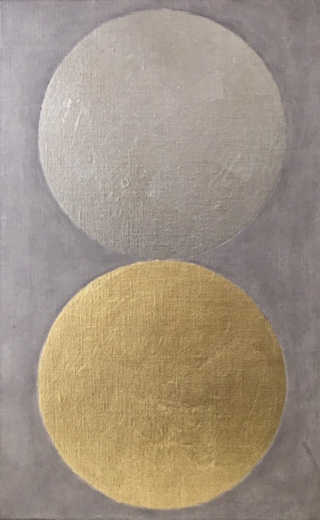 銀の月と金の月