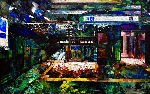 新御茶ノ水の地上の道