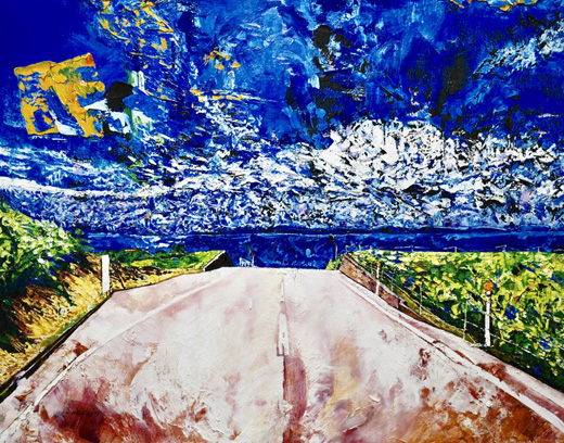 豊島の海と空が広がる場所