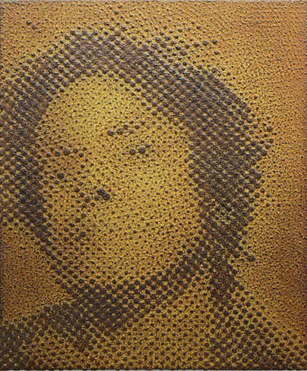 iron-oxide painting “M.C./T****64”