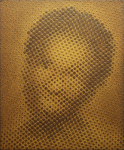 iron-oxide painting “C.B./T****59”