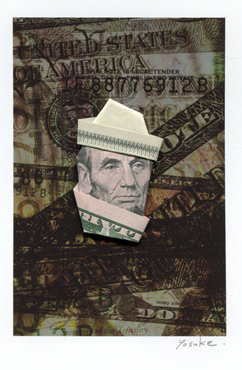 Money Origami / リンカーン