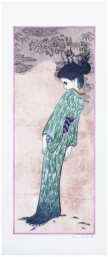 明日の歌 (版画集「歌木立」より)