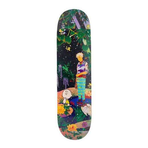 Global Artist Collective skateboard deck (HUF x STORY x PEANUTS)