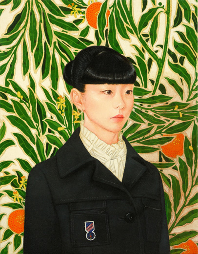ghost portrait (bangs)