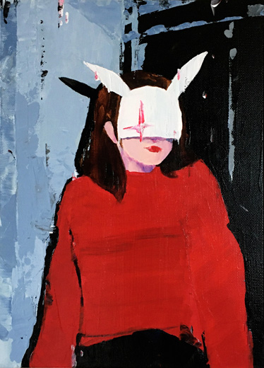 君が夜に隠れる日。