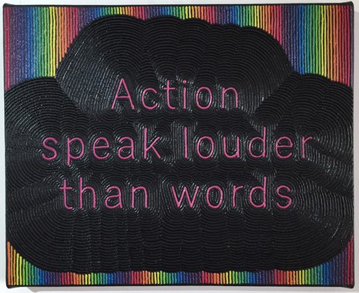 Letterscape_Action speaks louder than words