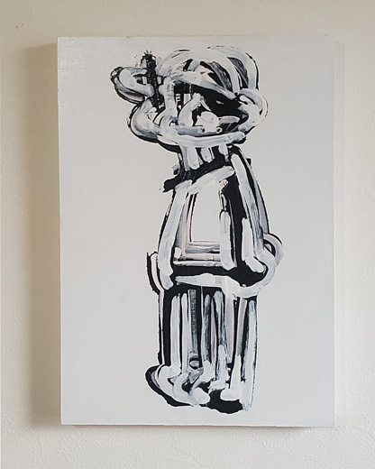 無のための習作(私の規則に従う反復運動#040-1)