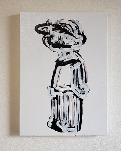 無のための習作(私の規則に従う反復運動#040-3)