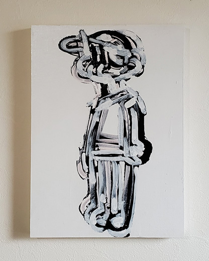 無のための習作(私の規則に従う反復運動#040-4)