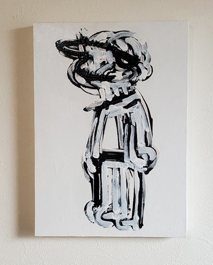 無のための習作(私の規則に従う反復運動#041-1)