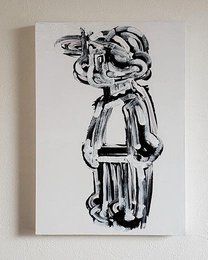 無のための習作(私の規則に従う反復運動#042-1)