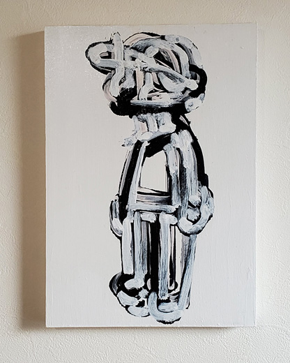 無のための習作(私の規則に従う反復運動#042-2)