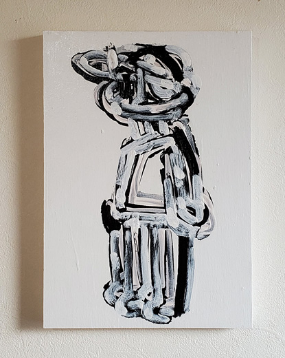 無のための習作(私の規則に従う反復運動#042-3)