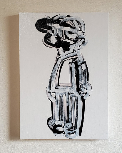 無のための習作(私の規則に従う反復運動#042-4)