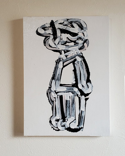 無のための習作(私の規則に従う反復運動#042-5)