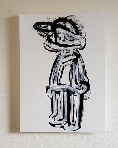 無のための習作(私の規則に従う反復運動#043-1)