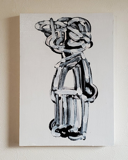 無のための習作(私の規則に従う反復運動#043-2)