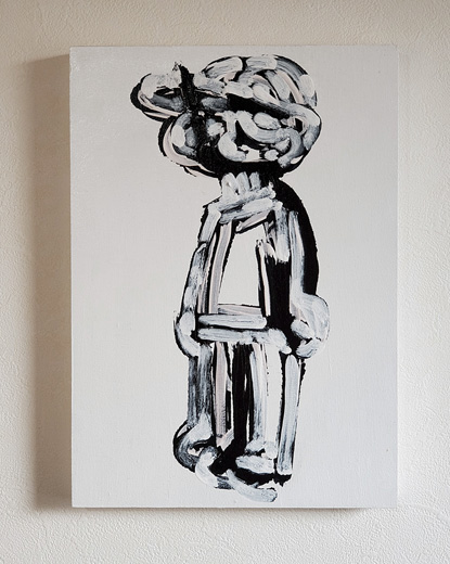 無のための習作(私の規則に従う反復運動#043-3)