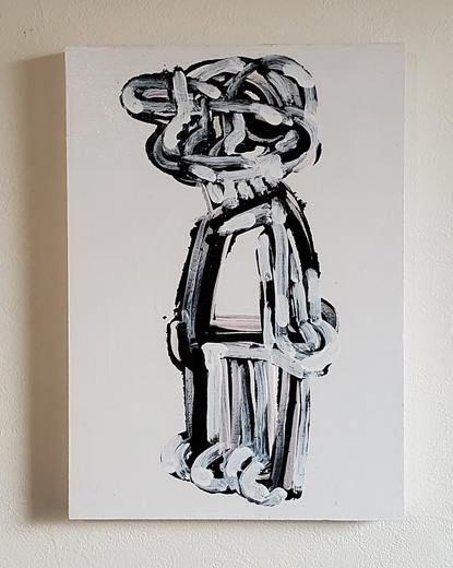 無のための習作(私の規則に従う反復運動#043-5)