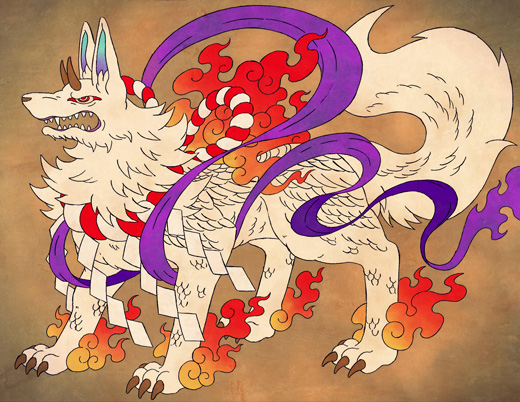 文化財を災害から守る霊獣